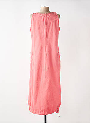 Robe mi-longue sans manche sans manche rose ARMOR LUX femme