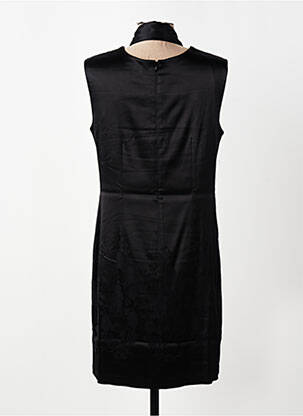 Robe courte sans manche sans manche noir ENTRACTE femme