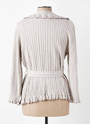 Twin-set coupe cintrée gris FINETTE femme