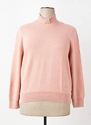 Pull resserrée sur le bas manches longues rose fonce MONTAGUT femme