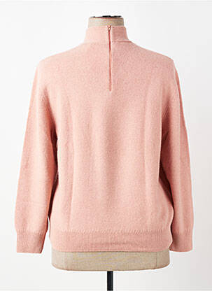 Pull resserrée sur le bas manches longues rose fonce MONTAGUT femme
