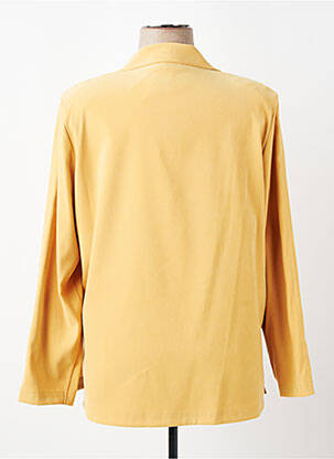 Blazer poches jaune PRUNELLE femme