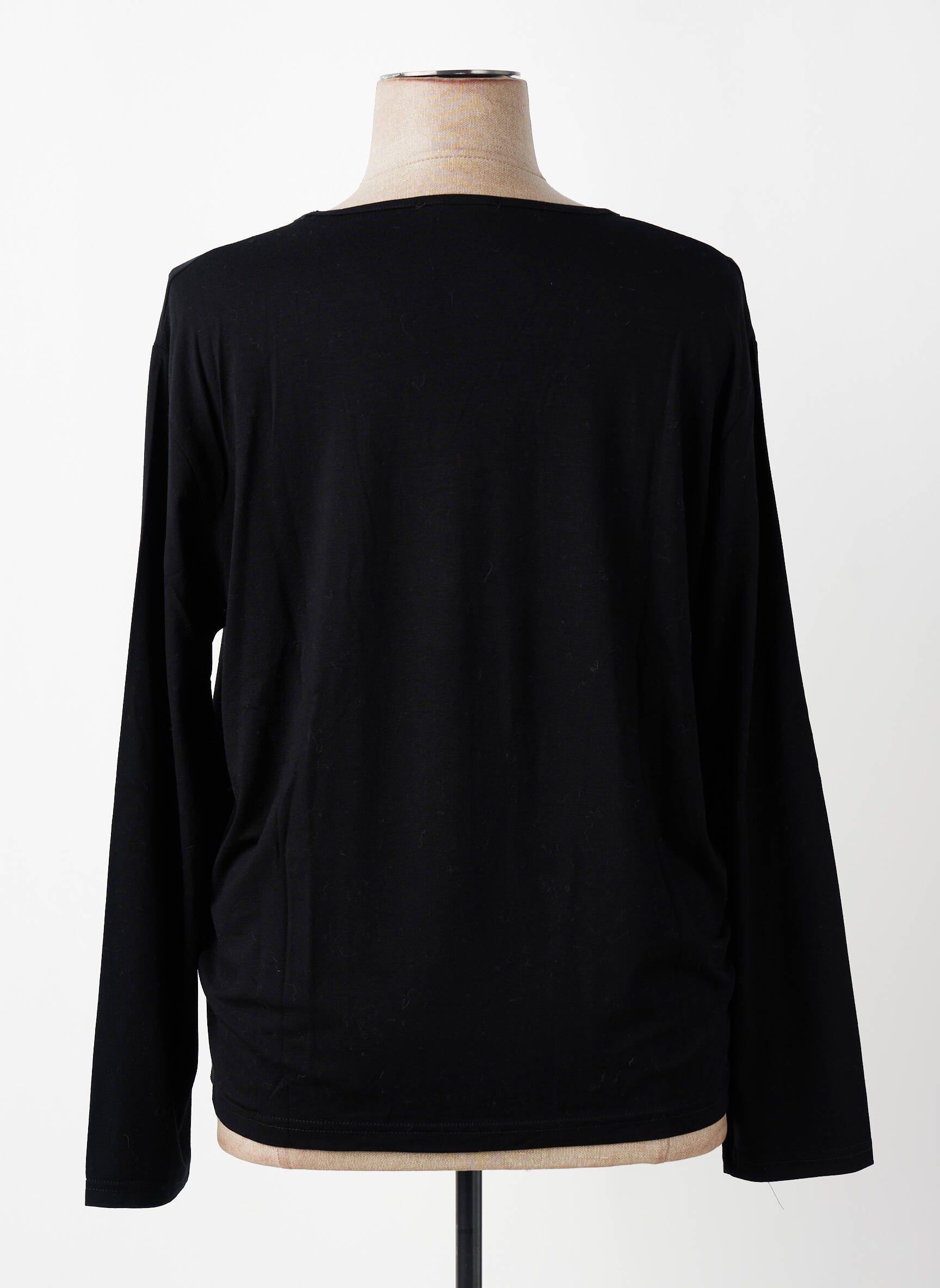 T-shirt manches longues manches longues noir MONTAGUT femme