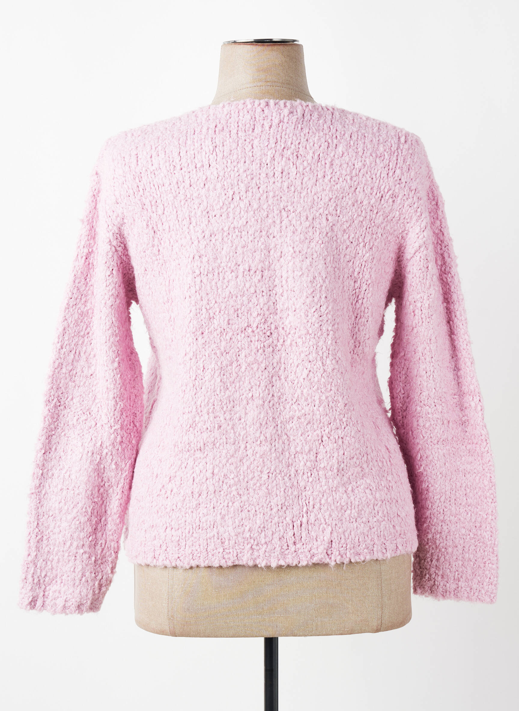 Gilet manches longues coupe cintrée rose KATMAI femme
