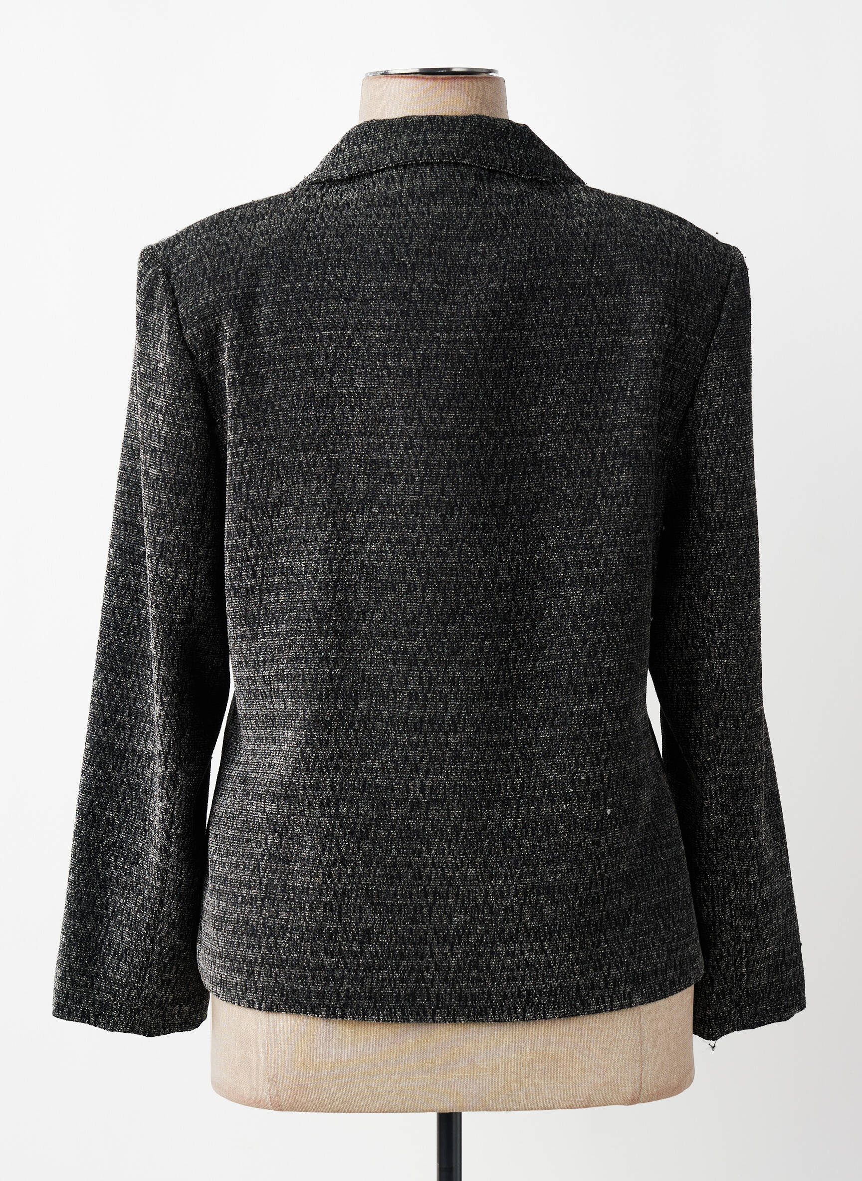 Veste casual coupe cintrée noir PRUNELLE femme