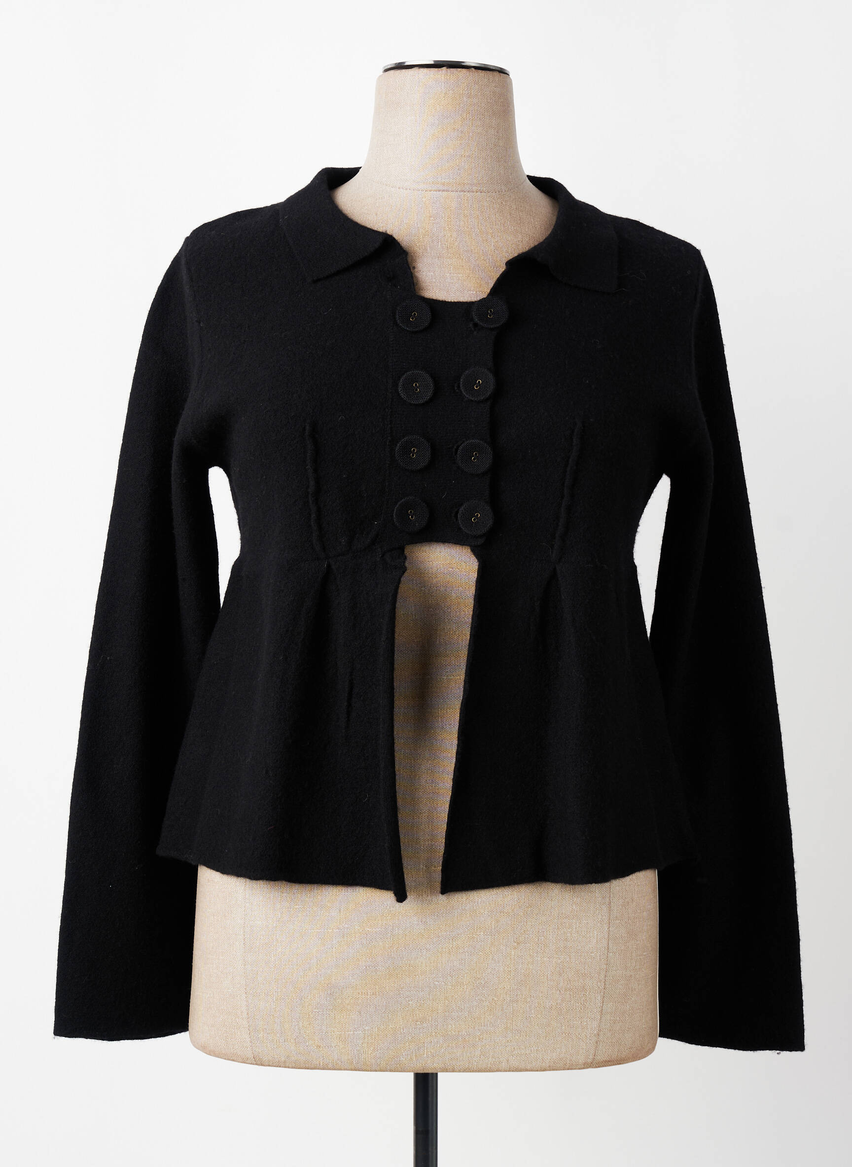 Gilet manches longues stretch noir SOLOLA femme