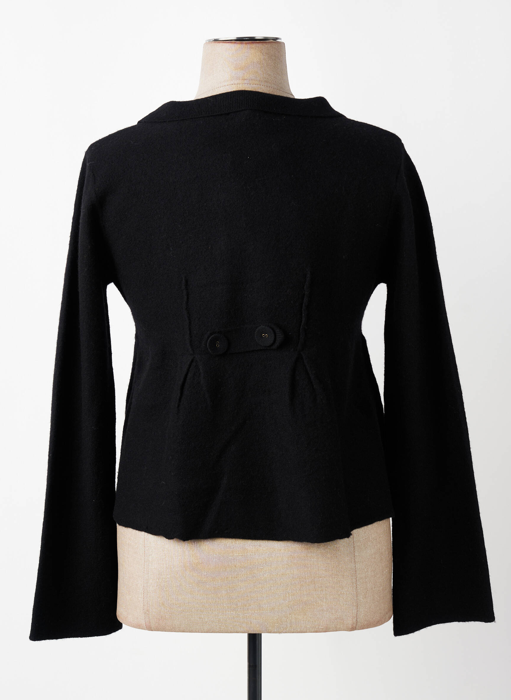 Gilet manches longues stretch noir SOLOLA femme