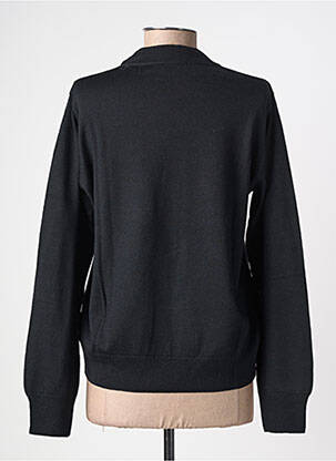 Pull stretch manches longues noir MONTAGUT femme