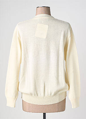 Pull stretch manches longues beige MONTAGUT femme