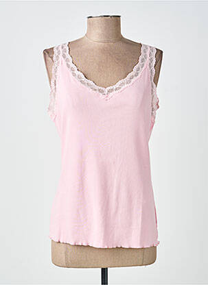 Top stretch sans manche rose SOYACONCEPT femme