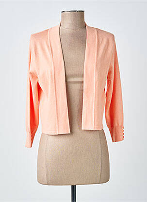 Gilet manches longues manches 3/4 orange SOYACONCEPT femme