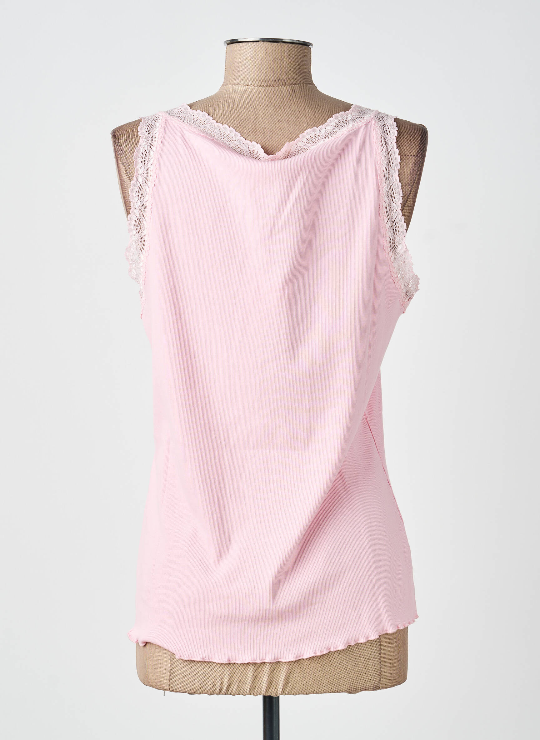Top stretch sans manche rose SOYACONCEPT femme
