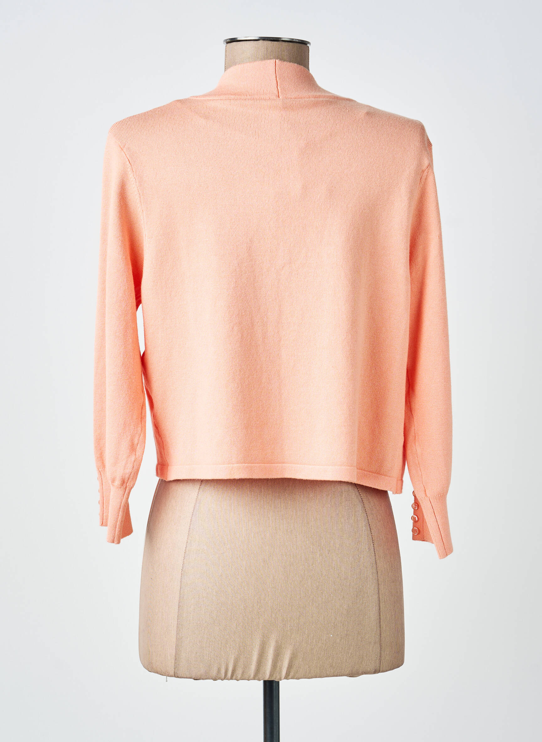Gilet manches longues manches 3/4 orange SOYACONCEPT femme