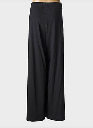 Pantalon large poches taille normale noir MALOKA femme