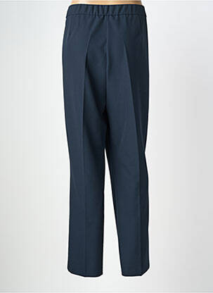 Pantalon droit stretch taille normale bleu ANNA MONTANA femme
