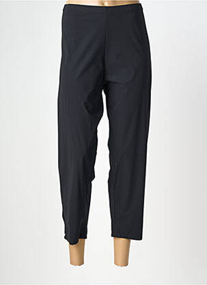 Pantacourt stretch taille normale noir MALOKA femme
