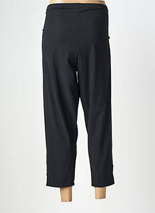 Pantacourt stretch taille normale noir MALOKA femme