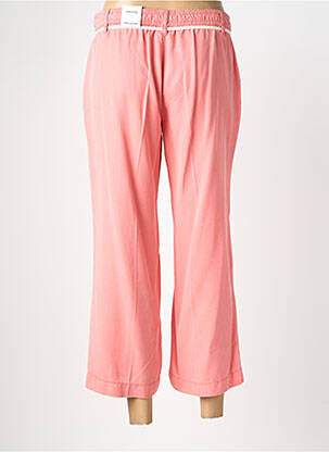 Pantalon 7/8 taille élastique taille normale orange ANNA MONTANA femme