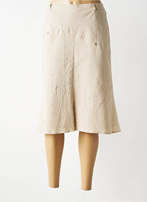 Jupe mi-longue taille normale gris ATLANTA femme