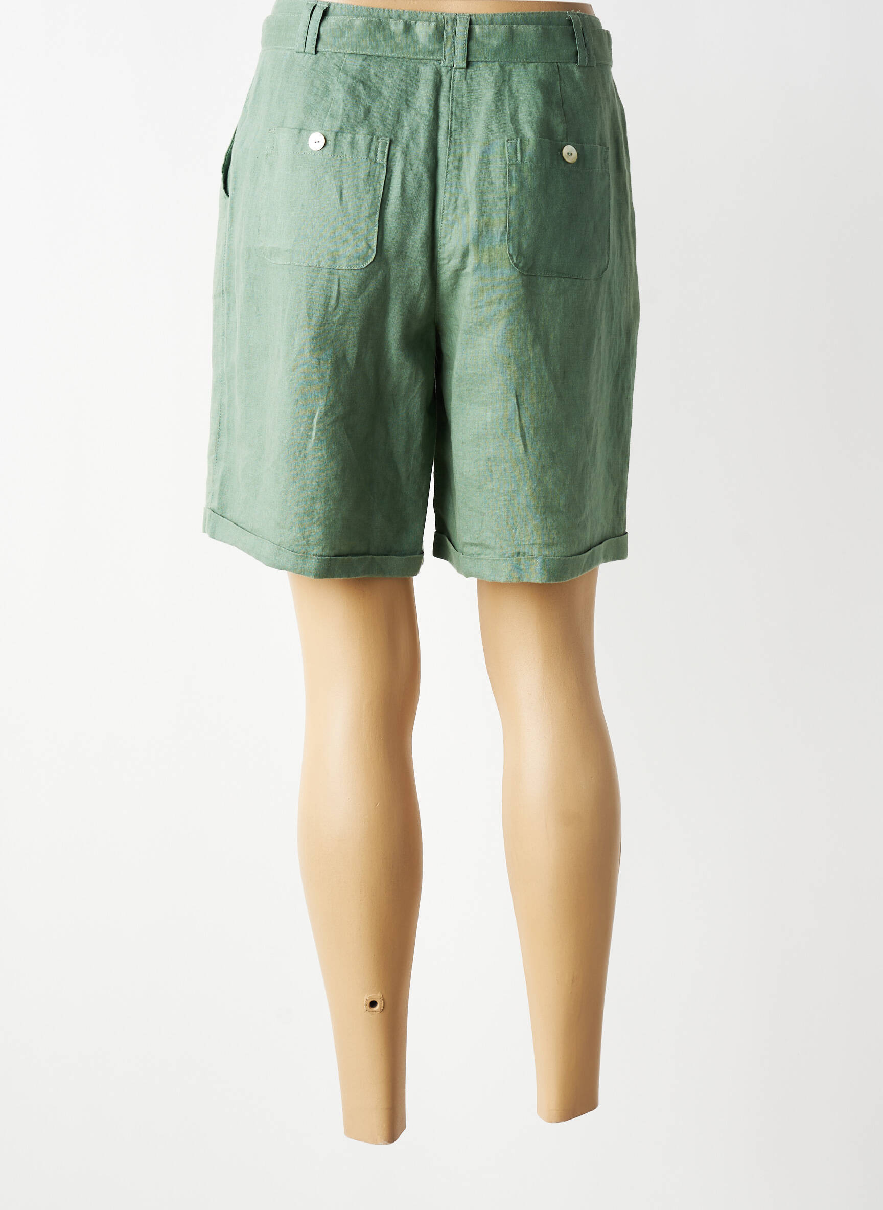 Short taille normale taille normale vert JULIE GUERLANDE femme