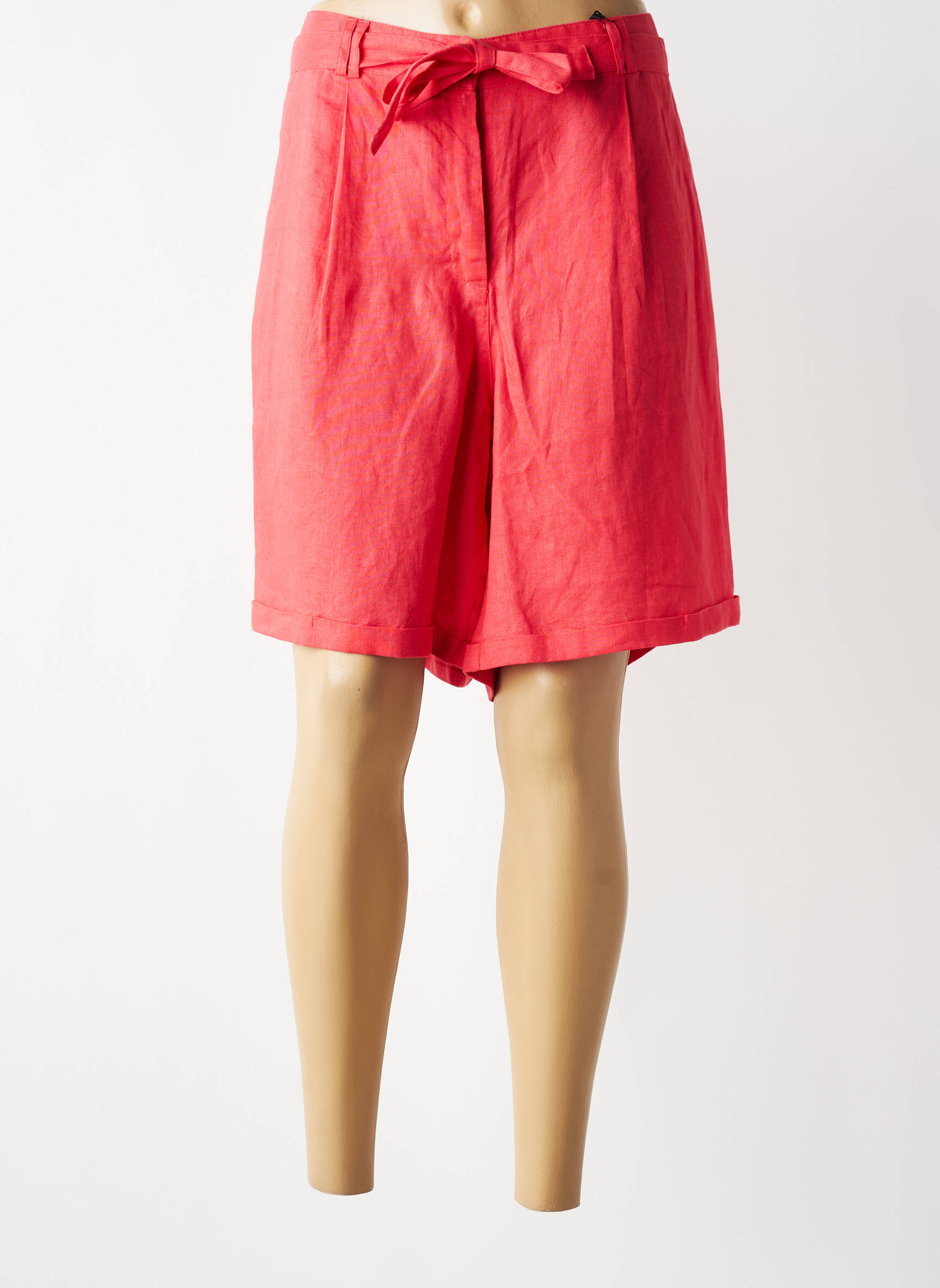 Short taille normale taille normale orange JULIE GUERLANDE femme