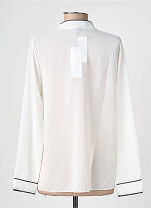 Blouse manches longues manches longues blanc QUATTRO femme