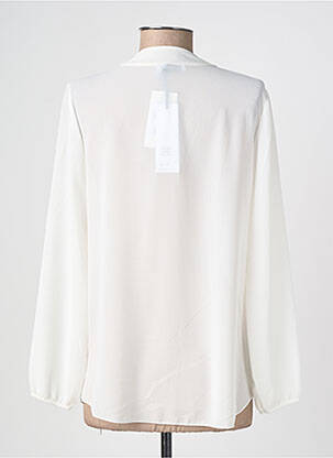 Blouse manches longues manches longues blanc QUATTRO femme