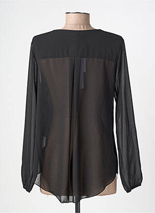 Blouse manches longues manches longues noir QUATTRO femme