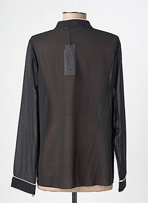 Blouse manches longues manches longues noir QUATTRO femme