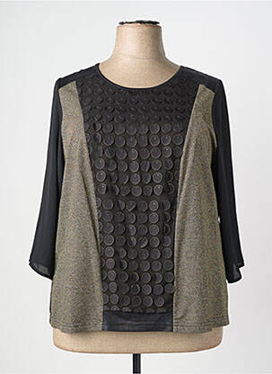 Top stretch manches 3/4 or MERI & ESCA femme