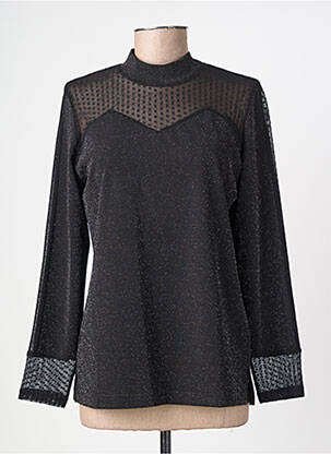 Top stretch manches longues noir MERI & ESCA femme