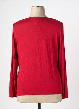 Top manches longues manches longues rouge IMPULSION femme