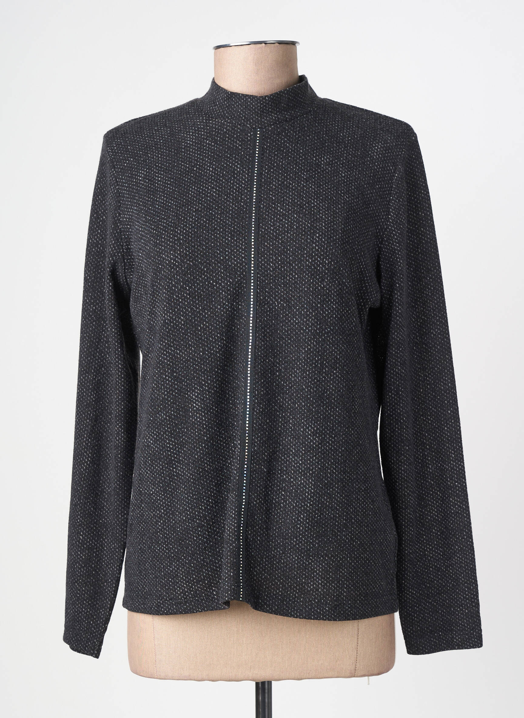 Top manches longues manches longues gris MERI & ESCA femme