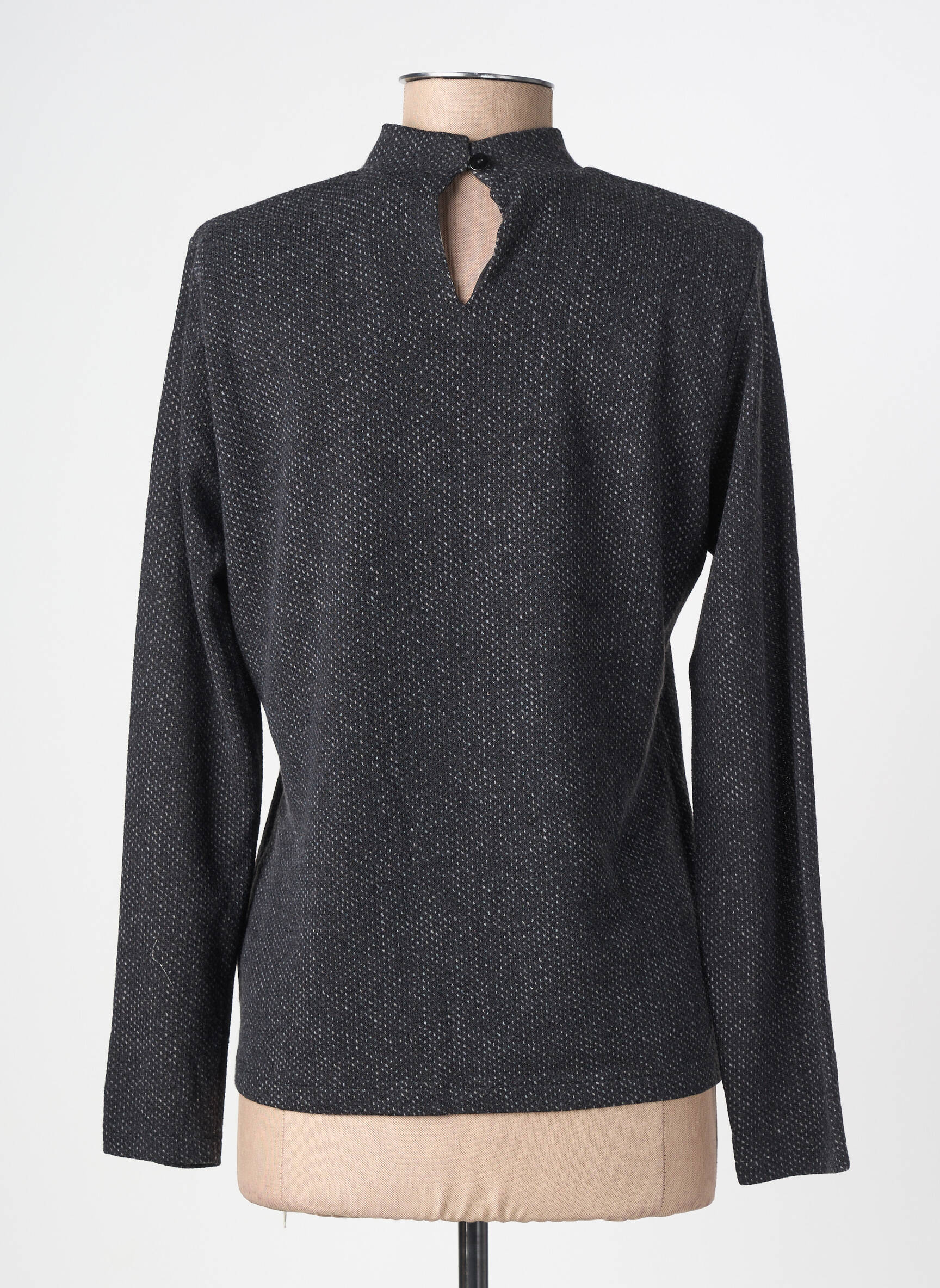 Top manches longues manches longues gris MERI & ESCA femme
