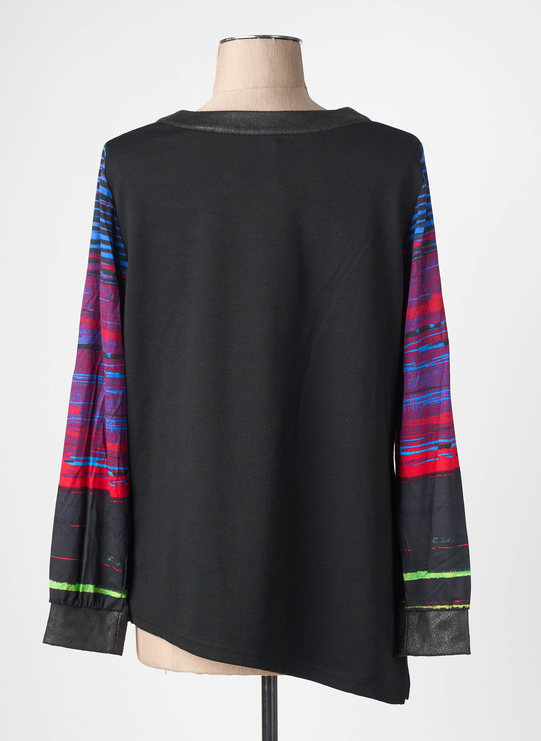 Top manches longues manches longues noir MERI & ESCA femme