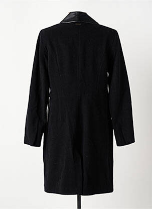 Manteau long coupe cintrée sans capuche noir VOODOO femme