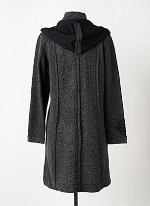 Manteau long a capuche a capuche gris MERI & ESCA femme