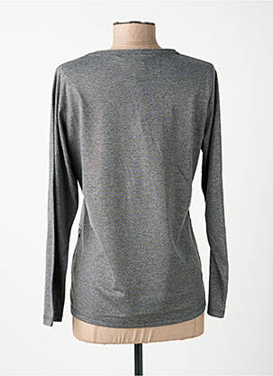 T-shirt manches longues manches longues gris GUY DUBOUIS femme