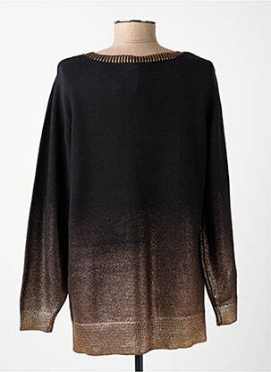 Pull coupe droite manches longues noir MERI & ESCA femme
