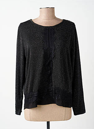 Top stretch manches longues noir MERI & ESCA femme
