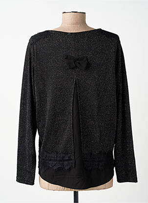 Top stretch manches longues noir MERI & ESCA femme