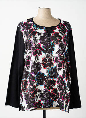 T-shirt manches longues manches longues noir BAGORAZ femme