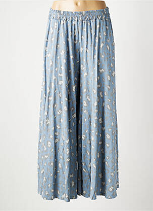 Pantalon large poches taille normale bleu NEW COLLECTION femme
