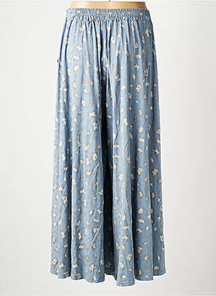 Pantalon large poches taille normale bleu NEW COLLECTION femme