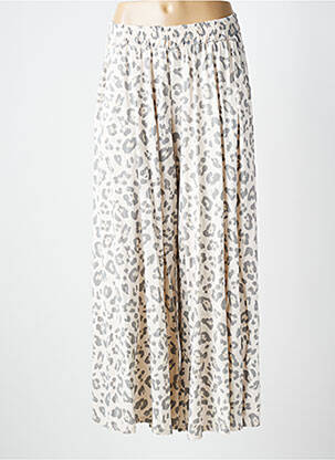 Pantalon large poches taille normale beige NEW COLLECTION femme