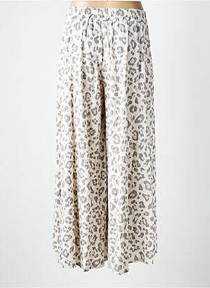 Pantalon large poches taille normale beige NEW COLLECTION femme