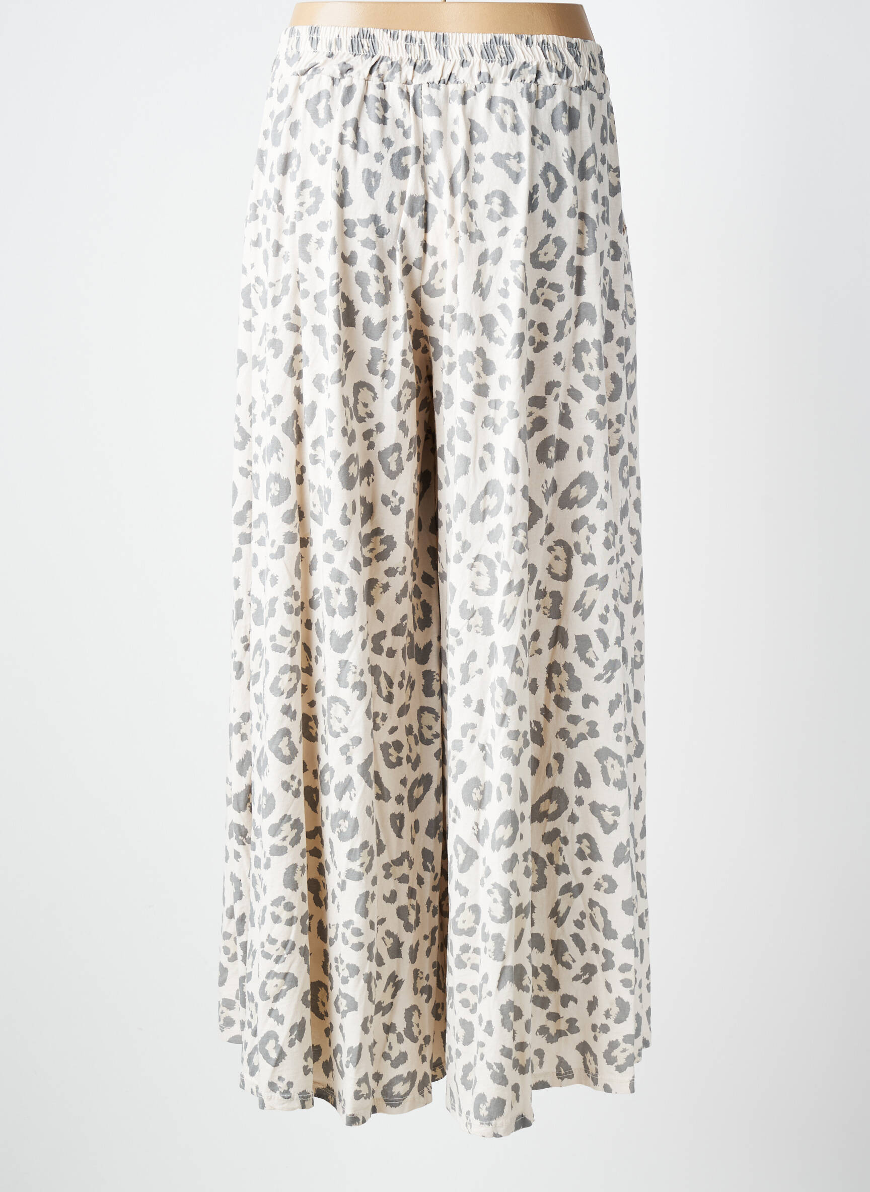 Pantalon large poches taille normale beige NEW COLLECTION femme
