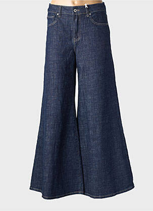 Jeans coupe large stretch taille normale bleu S.WOMAN femme