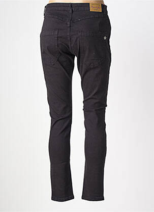 Jeans coupe slim stretch taille normale noir PLACE DU JOUR femme
