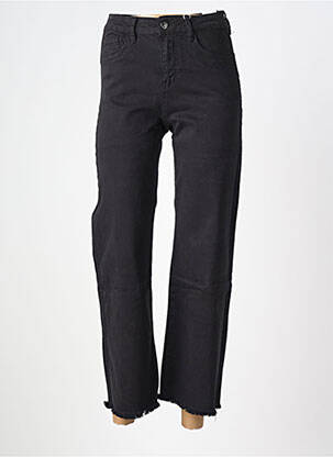 Pantalon 7/8 stretch taille normale noir MAISON ONADO femme